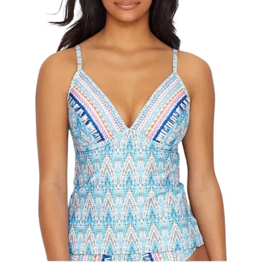 NWT La Blanca "Milano" Tankini Top Sz. 6
